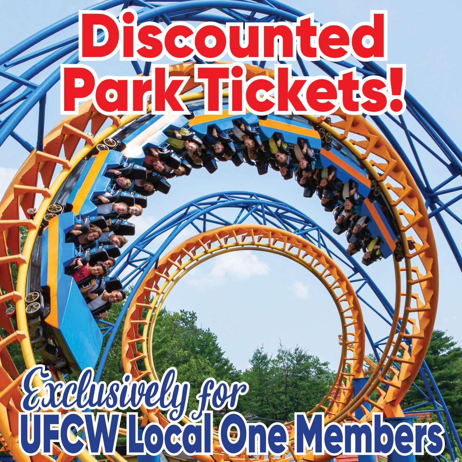 Discounted PArk Tickets for Local One Members!